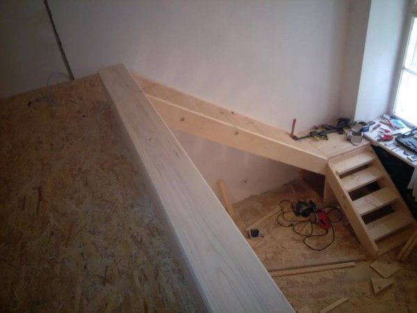 Fa galéria? Akkor Bízd Ránk! Fa tartóvázzal és nemcsak hogy hamarabb elkészül, de olcsóbb is lehet a galéria. lakásfelújítás képek