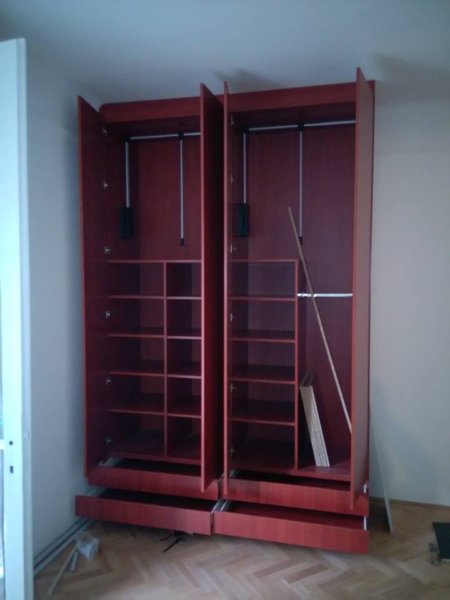 Egyedi gardróbszekrény készítés.Lakásfelújítás Bízd Ránk Bútorasztalos,egyedi bútor készítés. Bízd Ránk!