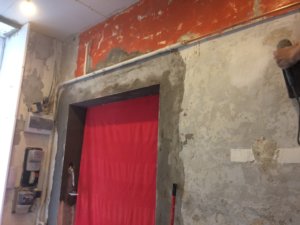 spaletta élek kiképzése a lakásfelújítás során Budapest VII.kerületben lakásfelújítás Budapest VII.kerület